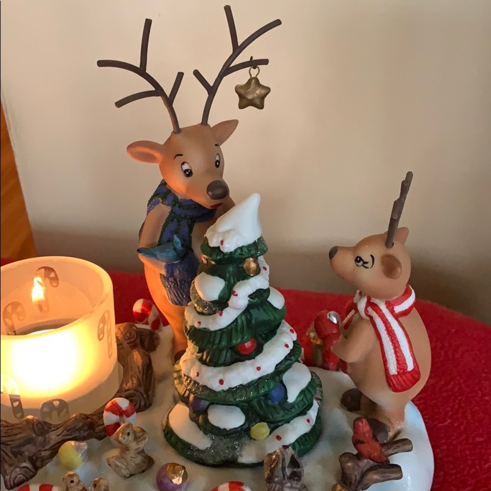 PARTYLITE Reindeer Votive Candle Holder (NIB) - Picture 2 of 14